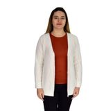 Kadın Yumoş Triko Hırka BGL-ST03359 EKRU STANDART