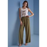 Kadın Yuvarlak Yaka Normal Kesim Kolsuz Çiçek Desenli Ekru Bluz 25063-TANK TOP-156