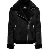 Kadın Zen Bonded Biker Ceket - XS - Siyah