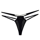 Kadın Zincirli Taşlı Fantazi Külot 7027 BGL-ST04363 SİYAH M/L