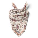 Kadınlar için 55cm x 55cm Fular Küçük Kare Hafif Çiçek Desenli Bandana Boyun Şal, Saç veya Boyun için Etnik Kare Başörtüsü (Çiçek Tasarımı 37)