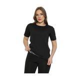 Kadınlar İçin Fit1beden Termal Sauna Takım (Tayt+Body) Hafif ve Konforlu Polyester Yapı - Siyah
