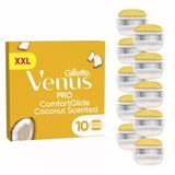 Kadınlar İçin Hindistan Cevizi Kokulu Gillette Venus Pro Comfortglide 10 Yedek Bıçak