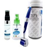 Kadınshop Zgts Blue Dermaroller Titanyum 192 İğneli Derma Roller - Bej - 0.25 mm