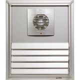 Kadıoğlu Menfez ve Sineklik Aspiratörlü (Havalandırma - Fanlı) Eloksal Metal Renk Alüminyum Yüzeysel Yapıştırma Menfez - 50x55