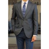 Kadir Büyükkaya Dayanıklı ve Şık Erkek Slim Fit Ceket - KAV5028W - Lacivert - 46 - 6 Drop