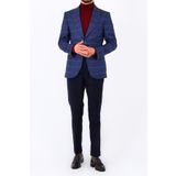 Kadir Büyükkaya Modern Ve Şık Slim Fit Dar Kesim Yün Viskon Erkek Ceket-kav5062w