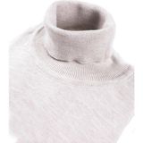 Kadir Büyükkaya Slim Fit Kesim Modern Erkek Pamuklu Tam Balıkçı Yaka Triko Kazak - KAV6400W - Bej