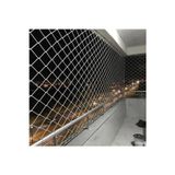 Kadir Tarım 2,50 X 27 Metre Çocuk Güvenlik Filesi Kalınlık 3 Mm Balkon Güvenlik Filesi Kedi Güvenlik Filesi File