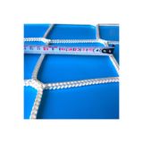 KADİRTARIM Koruma Filesi 3 x 3 Metre MERDİVEN BALKON Güvenlik Filesi-KALINLIK 6 MM-göz 10 cm
