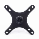 Kado Taşınabilir monitör standı adaptör braketi plaka Tripod siyah, duvara montaj kol montaj 17mm top kafa 100x100mm 75x75mm evrensel, Tripod kamera standı masaüstü monitör portre/manzara modu