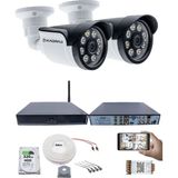 Kadraj 2 Kameralı Güvenlik Seti - 5mp Sony Seculens, 1080P Ahd, 8 Warm Led, Gece Renkli Görüş, Full Hd, 5mp Dvr + Wifi Adaptörü, V1