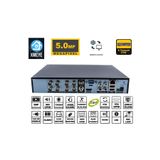 Kadraj 8 Kanal 5MP 1080P Kamera Kayıt Cihazı AHD DVR H265+ Plus 5in1 Hibrit Xmeye