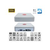 Kadraj NVR Kayıt Cihazı 9 Kanal 5MP 1080P H265 5in1 Hibrit P6SLite