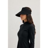 KADRİYE BAŞTÜRK Hasır Ayarlanabilir Şapka Siyah