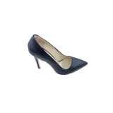 Kadsu Design Kadın Hakiki Deri İnce Topuklu Stiletto Rota Siyah 41