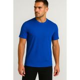 Kaelaurean Erkek Performans Spor Tişört Hızlı Kuruyan Esnek ve Dayanıklı Kumaş Nem Emici Spor T-Shirt - Saks