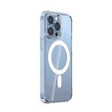 KaeMoon İphone 14/14PRO/14MAX/14PROMAX Uyumlu Kablosuz Şarja Uygun Diamond Series Şeffaf Kılıflar (14Pro)
