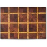 Kaf Ahşap Kesme Tahtası Sapelli (End-Grain) Large - 34 x 46 cm