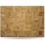 KAF Ahşap Kestane End Grain Kesme Tahtası Medium - 4,2 x 27 x 40 cm