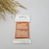 Kaf Kumaş 3 mm Yuvarlak Yumuşak Lastik Ip 5 mt | Bel Paça Don Lastiği | Aksesuar Lastiği - Portakal