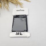 Kaf Kumaş 3 mm Yuvarlak Yumuşak Lastik Ip 5 mt | Bel Paça Don Lastiği | Aksesuar Lastiği - Siyah