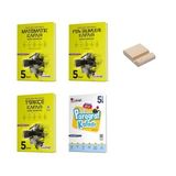 Kafa Dengi 5. Sınıf Matematik Fen Türkçe ve Paragraf Kafası Soru Bankası 4lü Set + Telefon Standı