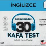 Kafa Dengi 8. Sınıf İngilizce 30 Kafa Test