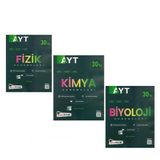 Kafa Dengi - AYT Fizik Kimya ve Biyoloji Deneme Seti 3 Kitap