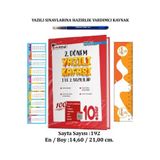 Kafa Dengi Yayınları 10. Sınıf 2. Dönem Yazılı Kafası 1. ve 2. Yazılılar+Sezgistore Ayraç Cetvelli+Kalem