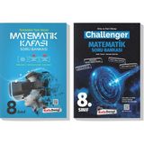 Kafa Dengi Yayınları 2022 LGS Matematik Kafası Challenger Soru Bankası Seti (2 Kitap)