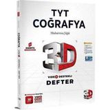 Kafa Dengi Yayınları 3D Yayınları Tyt Coğrafya Video Destekli Defter