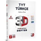 Kafa Dengi Yayınları 3D Yayınları Tyt Türkçe Video Destekli Defter