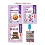 Kafa Dengi Yayınları 5. Sınıf Optimax Matematik Fen Bilimleri Ve Türkçe 3'Lü Set Soru Bankası+Deneme+Kafa Defteri