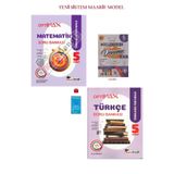 Kafa Dengi Yayınları 5. Sınıf Optimax Matematik ve Türkçe Soru Bankası + Deneme + Kafa Defteri