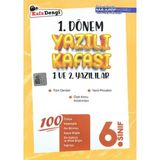 Kafa Dengi Yayınları 6. Sınıf 1. Dönem Yazılı Kafası