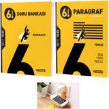 Kafa Dengi Yayınları 6. Sınıf Matematik + Paragraf Soru Bankası Set (Priz Tutucu HEDIYE)2024-2025