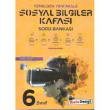 Kafa Dengi Yayınları 6.Sınıf Sosyal Bilgiler Kafası Soru Bankası Maarif Model
