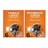 KAFA DENGİ YAYINLARI 6. Sınıf Türkçe + Matematik Kafası Soru Bankası