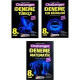 Kafa Dengi Yayınları 8.Sınıf Challenger 3'lü Deneme Set