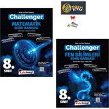 Kafa Dengi Yayınları 8. Sınıf Challenger Fen Bilimleri + Matematiık Soru Bankası