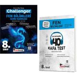 KAFA DENGİ YAYINLARI 8. Sınıf Challenger Fen Bilimleri Soru Bankası + Fen Bilimleri Kafa Test