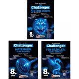 Kafa Dengi Yayınları 8.Sınıf Challenger Soru Bankası Seti ve Genel 5'li Deneme Set (3 Kitap)