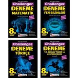 Kafa Dengi Yayınları 8.Sınıf LGS Challenger Denemesi Seti 4 Kitap 2022 Matematik Türkçe Fen Bilimleri İnkılap Tarihi