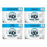Kafa Dengi Yayınları 8.Sınıf LGS Matematik - Türkçe -Fen - İnkılap Kafa Test Seti 4 Kitap 2023