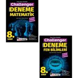 Kafa Dengi Yayınları 8.Sınıf Matematik Fen Bilimleri Challenger Denemesi Seti Yeni 2022