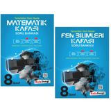 KAFA DENGİ YAYINLARI 8. Sınıf Matematik + Fen Bilimleri Kafası Soru Bankası