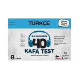 Kafa Dengi Yayınları 8. Sınıf Türkçe İlk Kaynağın 40 Kafa Test Hafta Kontrol Testleri
