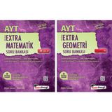 Kafa Dengi Yayınları AYT Matmeatik + Geometri Extra Soru Bankası Seti 2 Kitap 2023