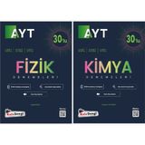 KAFA DENGİ YAYINLARI AYT SAYISAL (Fizik+Kimya) BRANŞ DENEMELERİ (2 Kitap)